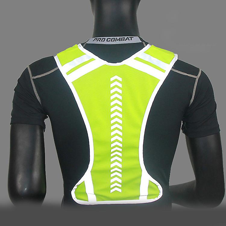 Cycling Reflective Vest High Visibility Safe Jacket For Night Riding Running Jogging Cycling Motorcycle Outdoor Sports Waistcoat