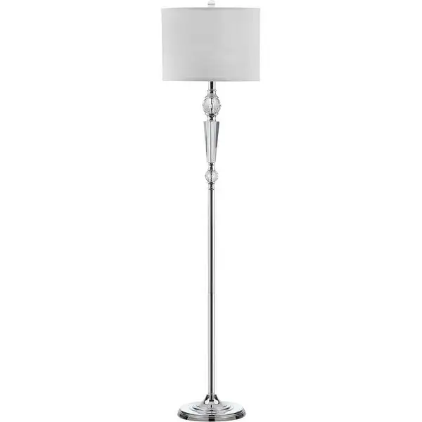 SAFAVIEH Lighting 60-inch Crystal Savannah Floor Lamp - 14