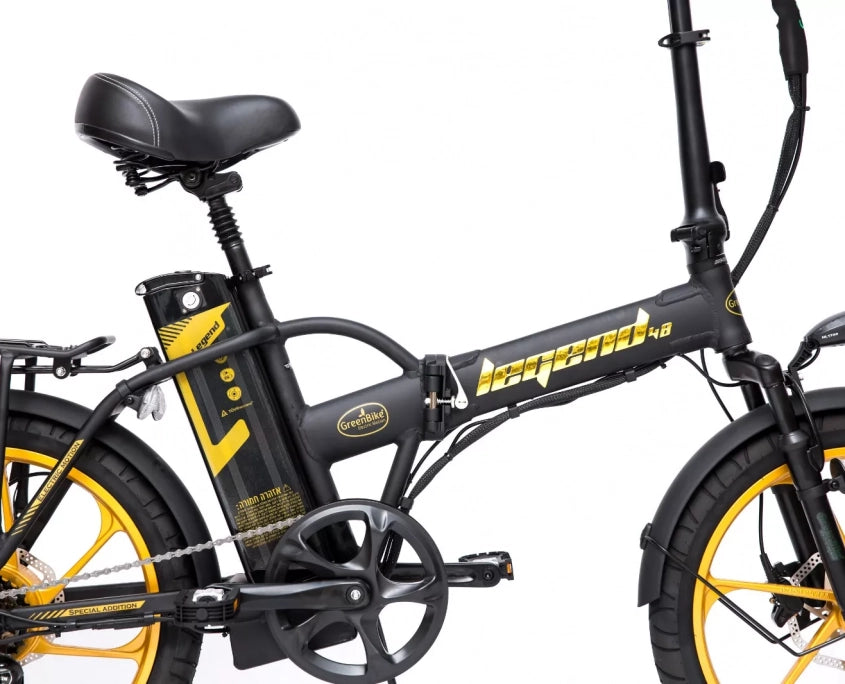 Green Bike Electric Legend HD Folding Ebike 48V