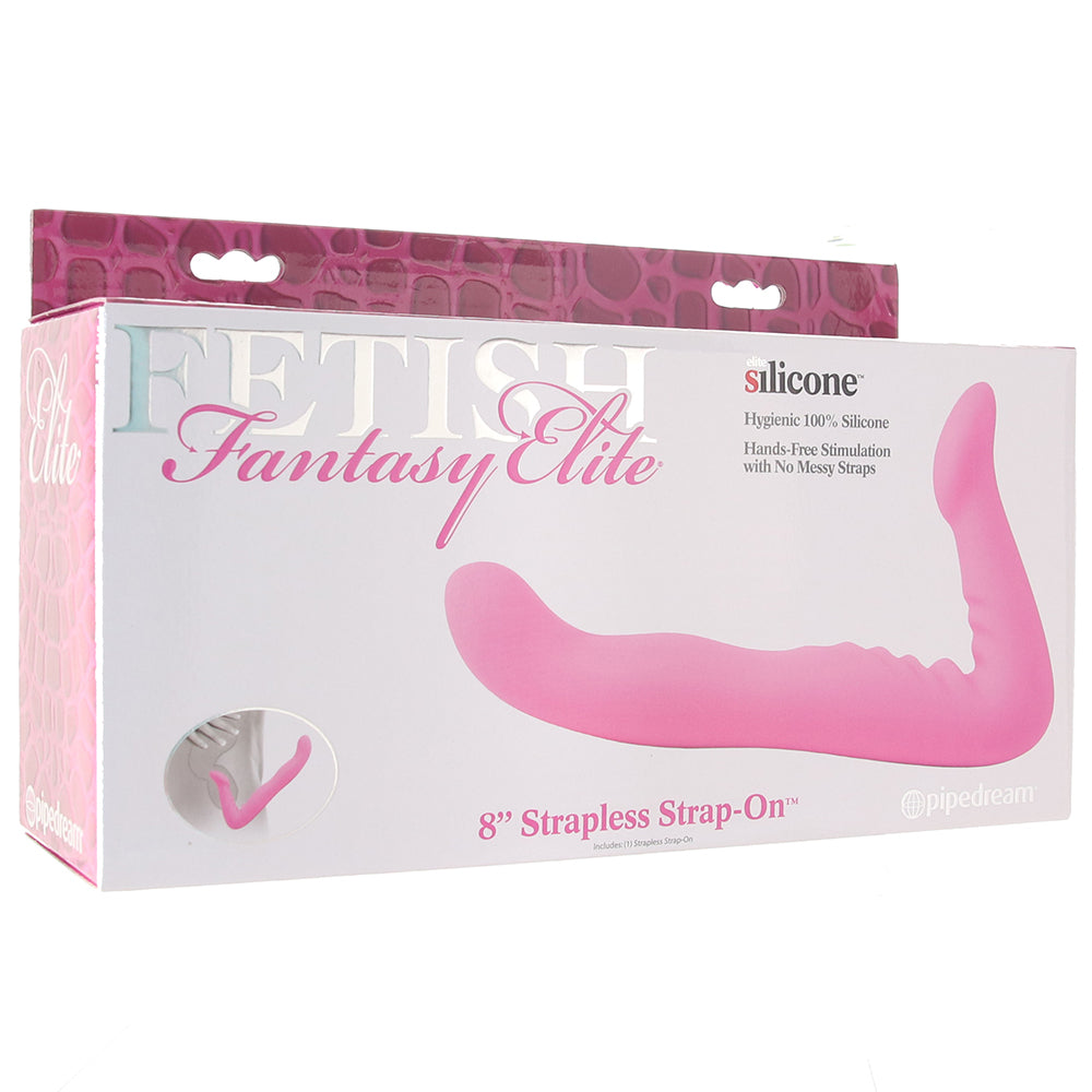 Fetish Fantasy Elite 8 Inch Strapless Strap-On in Pink