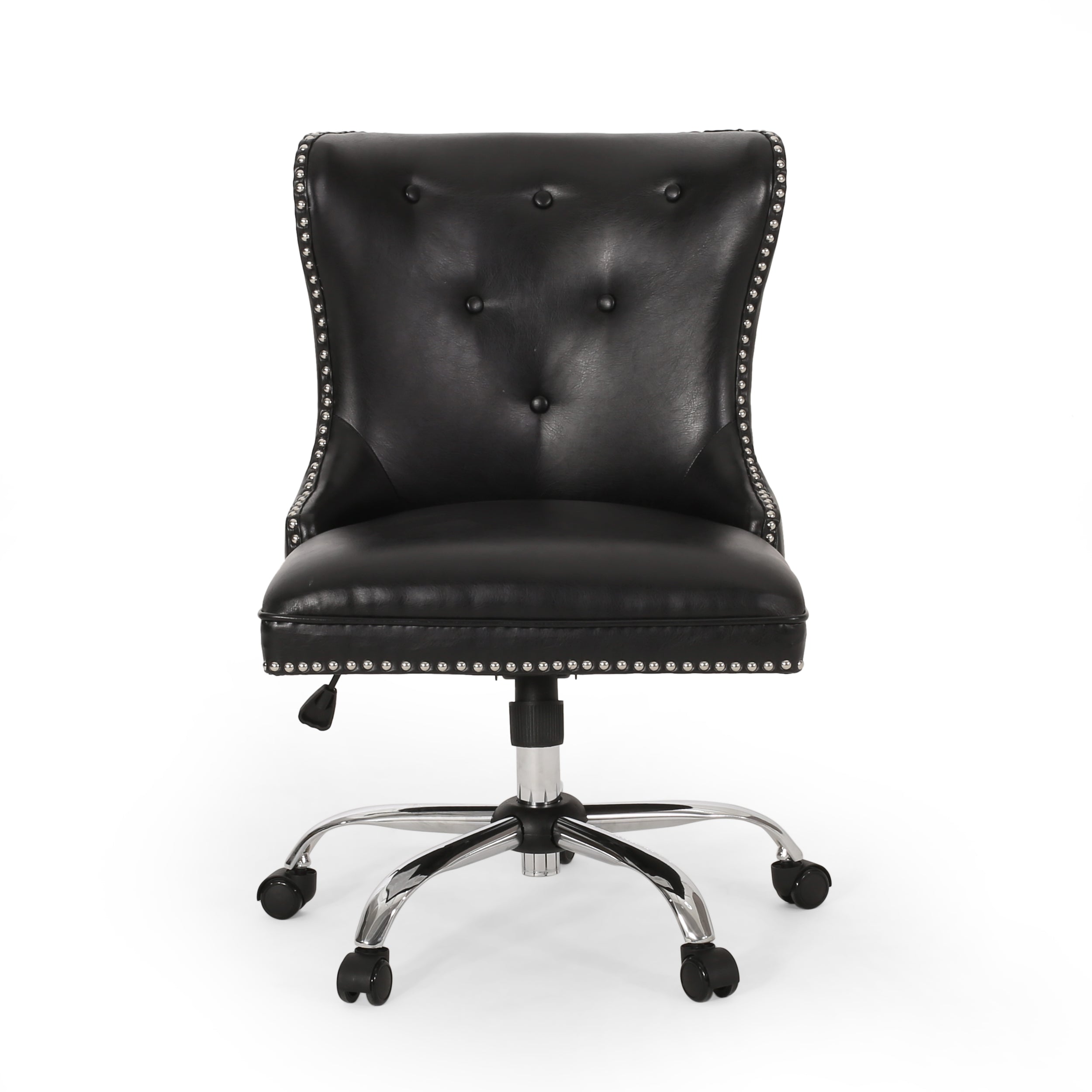 Abagail Contemporary Tufted Swivel Office Chair