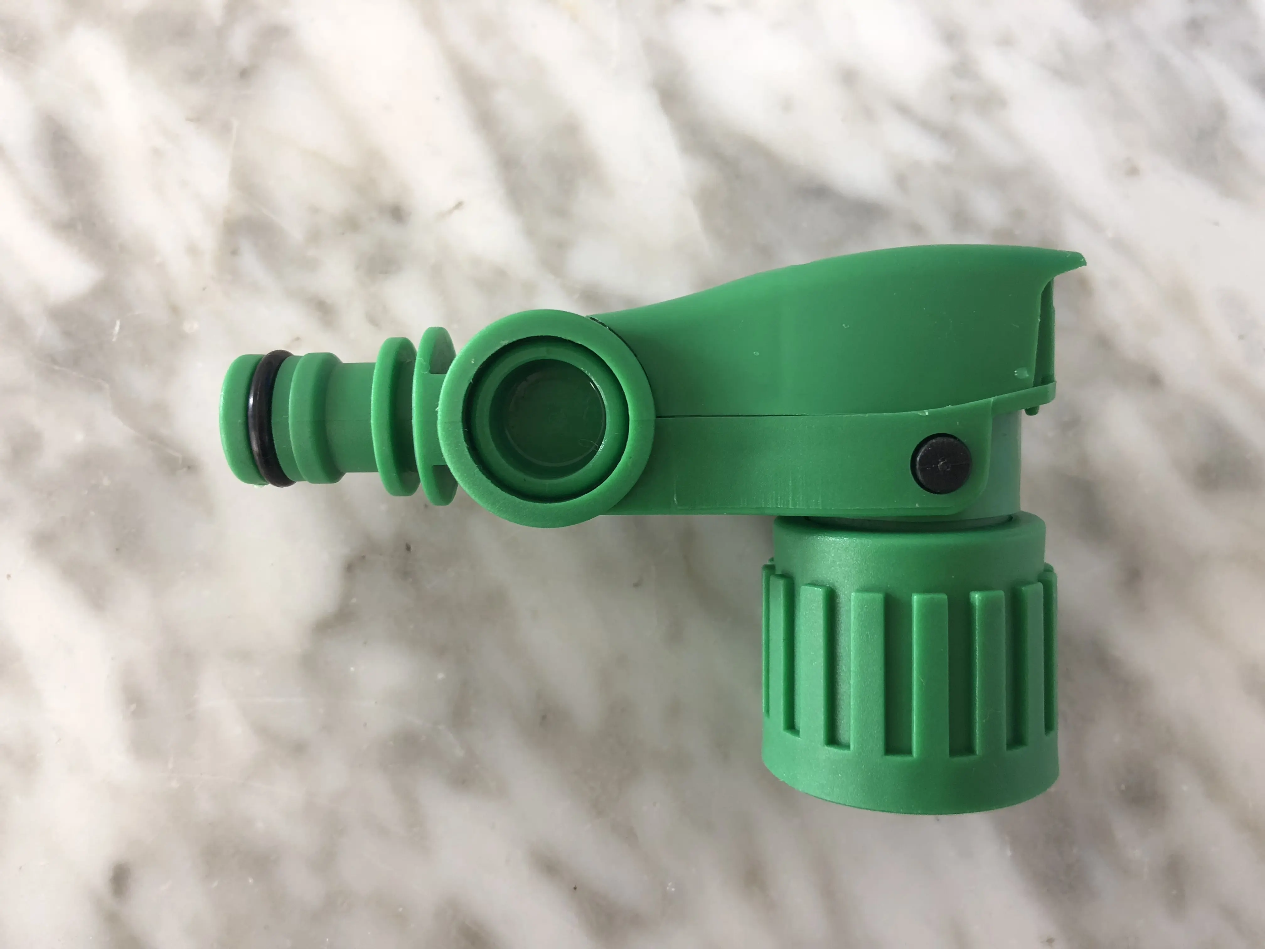 Insecticide garden hose end sprayer attachment