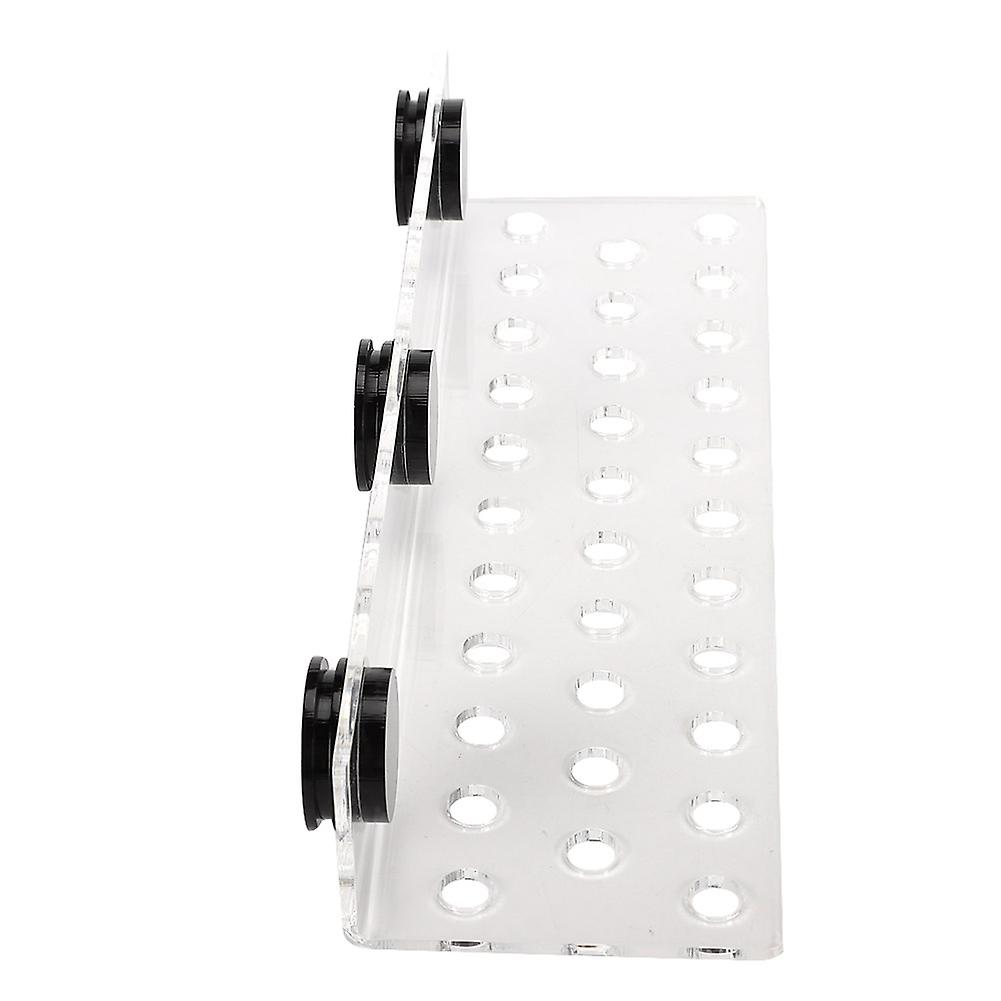 Aquarium Fish Tank Coral Rack Bracket Acrylic Strong Suction Coral Frag Rack Bracket 32 Hole