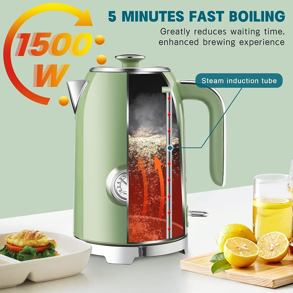 Electric Water Kettle With Thermometer