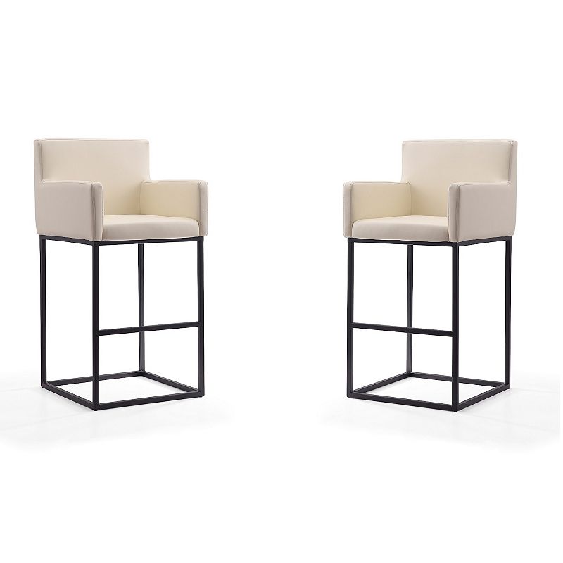 MANHATTAN COMFORT Ambassador Bar Stool 2-piece Set