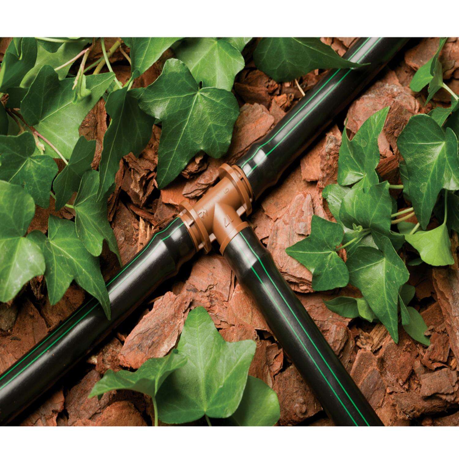 Rain Bird 1/2 in. Barbed Drip Irrigation Tee 4 pk