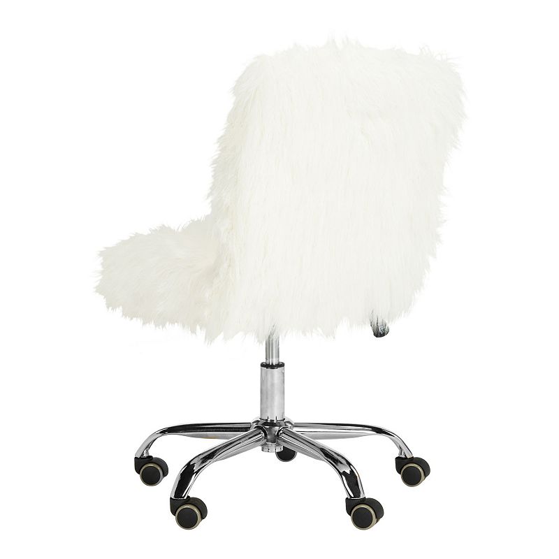 Safavieh Whitney Faux Sheepskin Office Chair