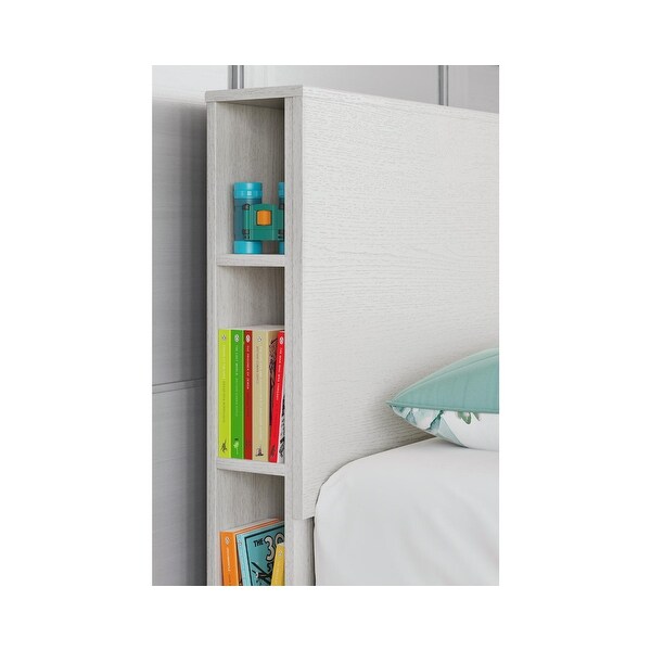 Signature Design by Ashley Aprilyn White Bookcase Headboard - - 36812238