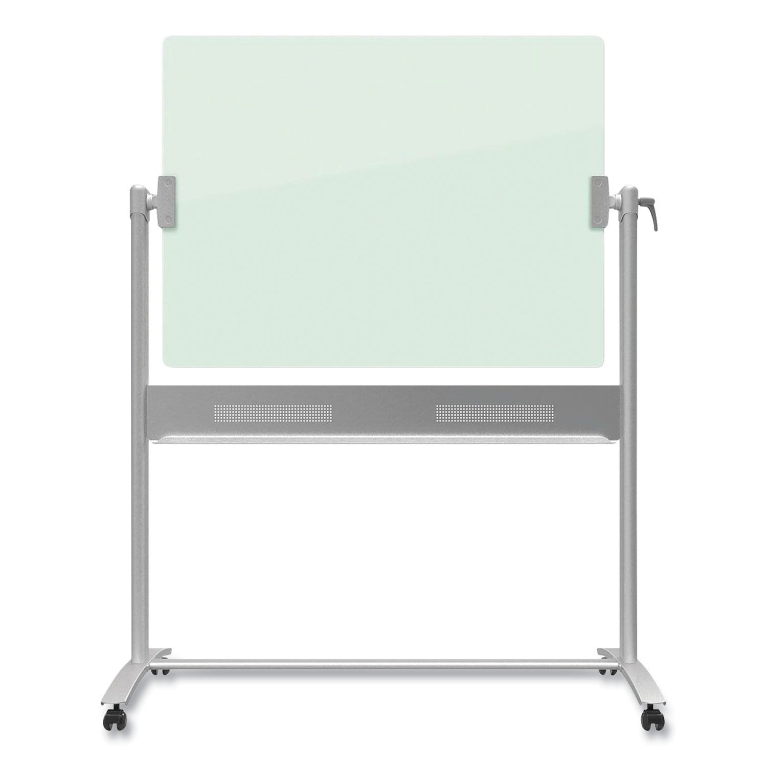 Infinity Glass Dry-Erase Board Presentation Easel by Quartetandreg; QRTECM43G