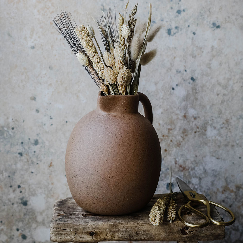 Ceramic Terracotta Pitcher