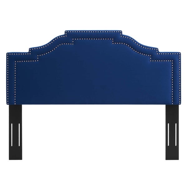 Lucia Twin Performance Velvet Headboard - - 33066608