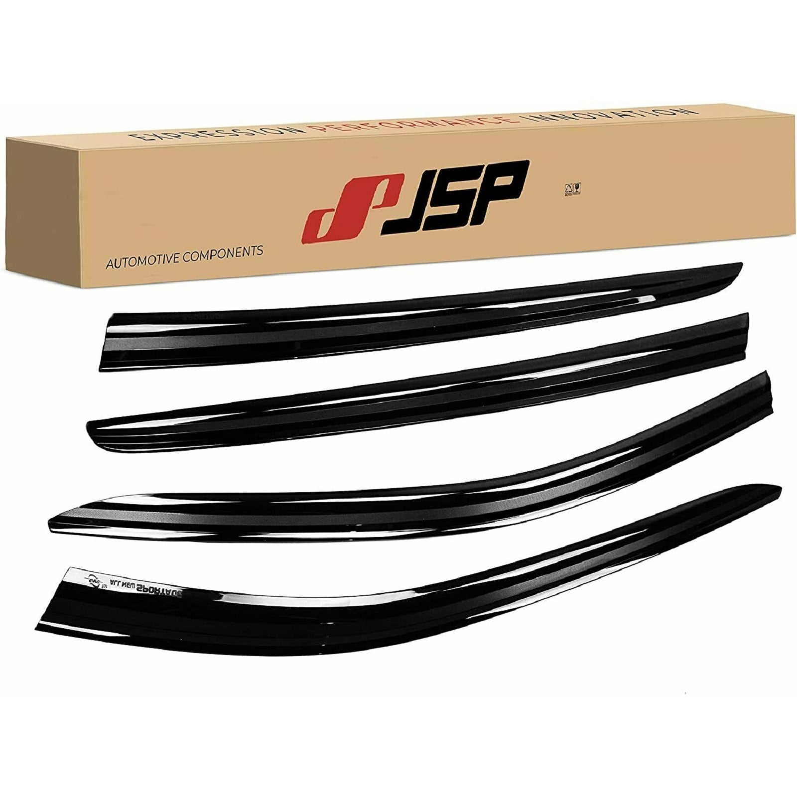 JSP Window Vent Visor For Kia Carnival 2022-23 Tape-On Rain Guard Deflector