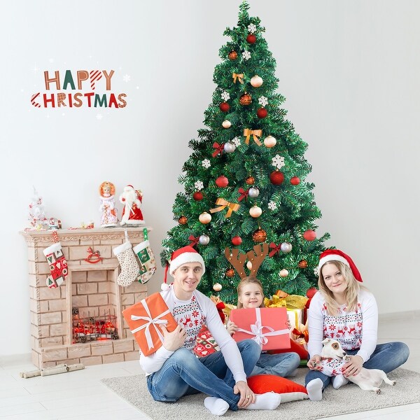 Artificial Christmas Tree with Solid Metal Stand