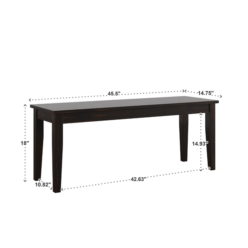 Wilmington II Wood Dining Bench by iNSPIRE Q Classic