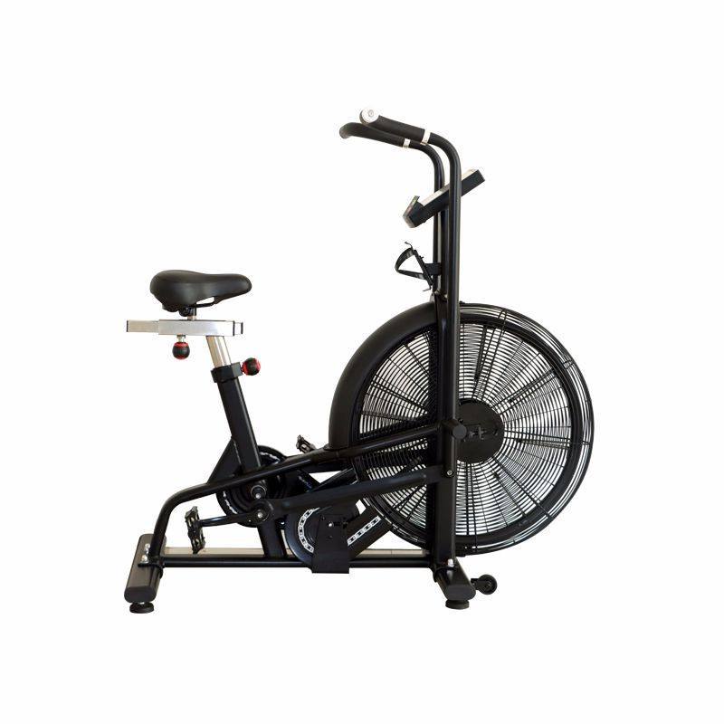 2023 Manufacturer Fitness Equipment Air Resistant Cardio Bike Body Building Upright Airbike Air Bike