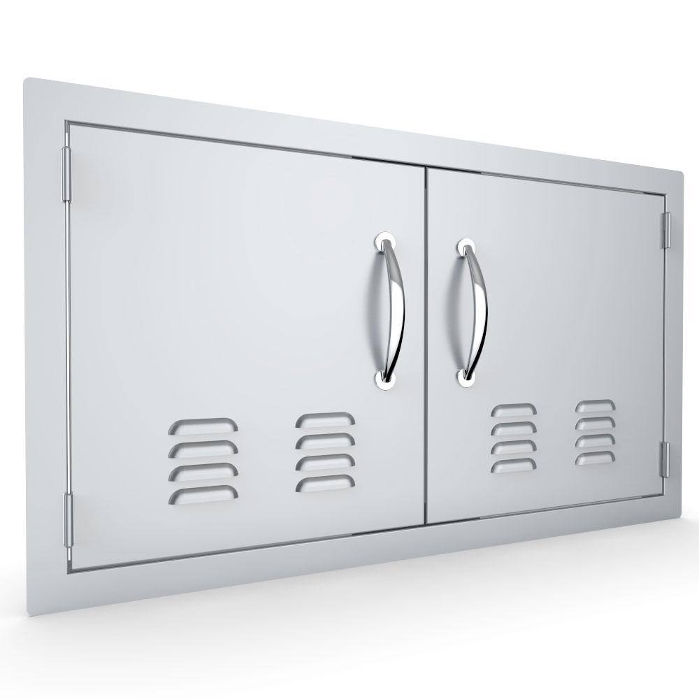 Sunstone Classic Series 36 in. 304 Stainless Steel Access Door with Vents C-DD36