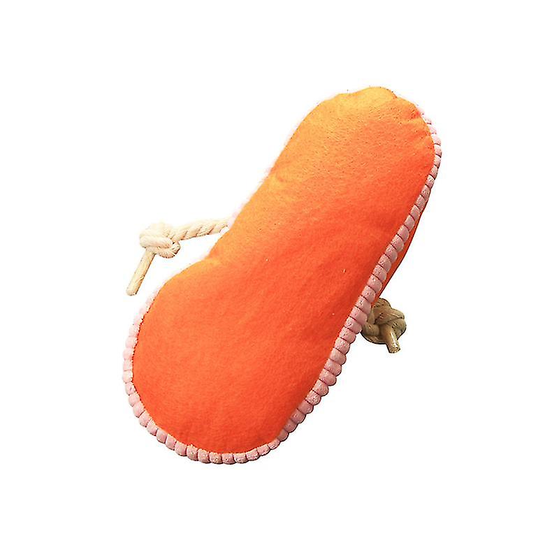 Bite Resistant Shoes Pet Toy Cats Squeak Bite-resistant Clean Teeth Rope Chew Dog Toy For Puppy