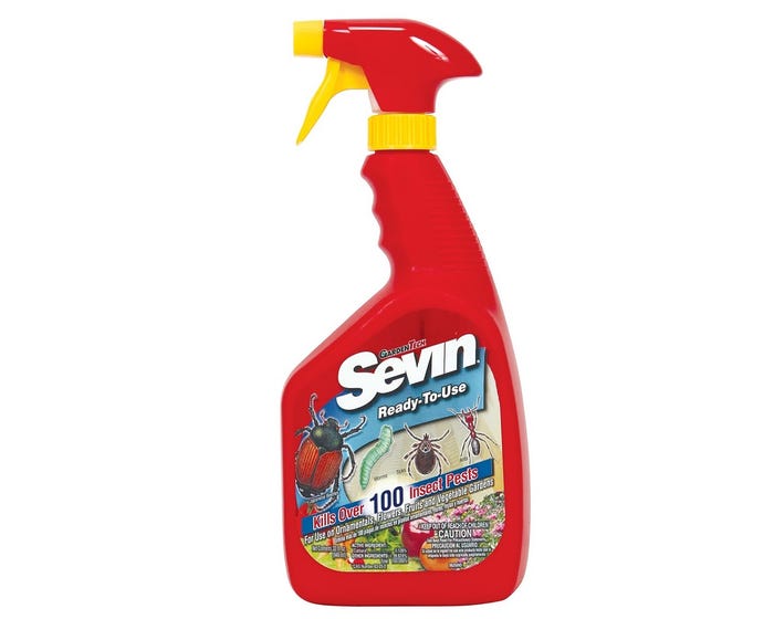 Sevin Ready-To-Use Liquid Insecticide Spray， 32oz - 100064374