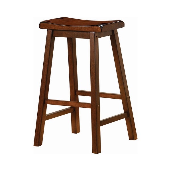 Rambouillet Saddle-style Stools (Set of 2)