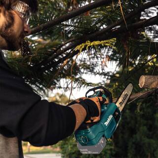 Makita LXT 12 in. 18V Lithium-Ion Brushless Top Handle Electric Battery Chainsaw Tool Only XCU10Z