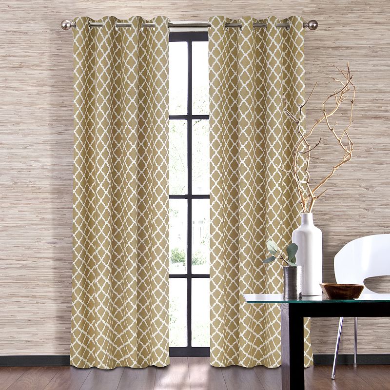 Colordrift 1-Panel Misha Window Curtain