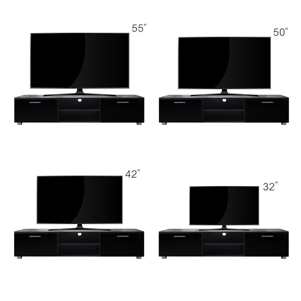 TV Stand Entertainment Center for TVs Up to 70\