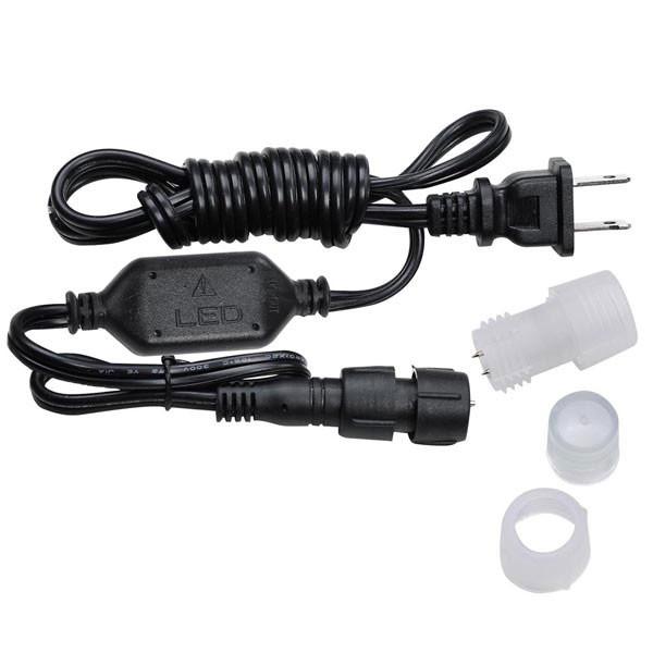 DELight 10x Light Connectors & Power Cords For LED Rope Lights