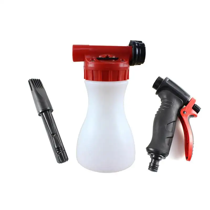 Foam Gun Car Wash Cannon  Plastic Portable Foamer Nozzle Car Washer Soap Sprayer For Car Glass Windshield Garden Clean