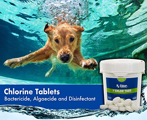 Rx Clear 1" Stabilized Chlorine Tablets | 15 lb Bucket