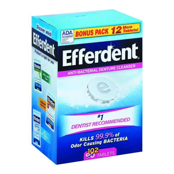 Efferdent Efferdent Anti-Bacterial Denture Cleanser Tablets