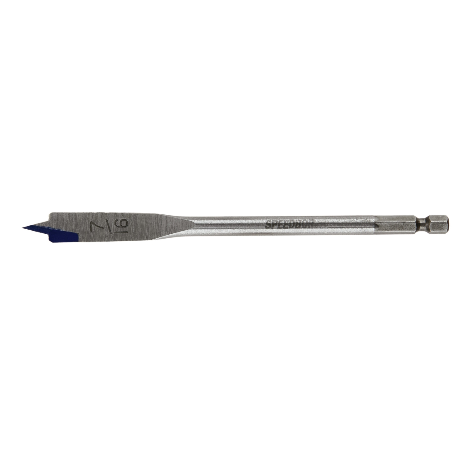 Irwin Speedbor 7/16 in. X 6 in. L Carbon Steel Wood Boring Bit 1 pc