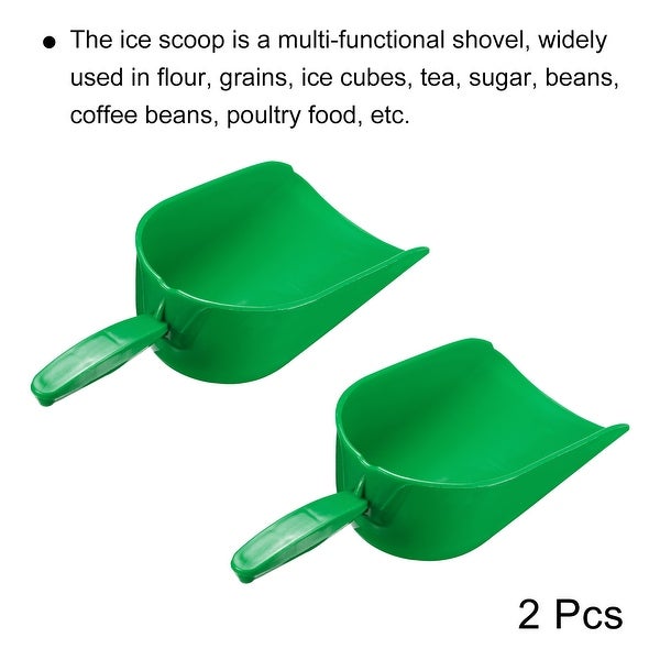 2Pcs Hand Scoop 9.8x4.7x4.1