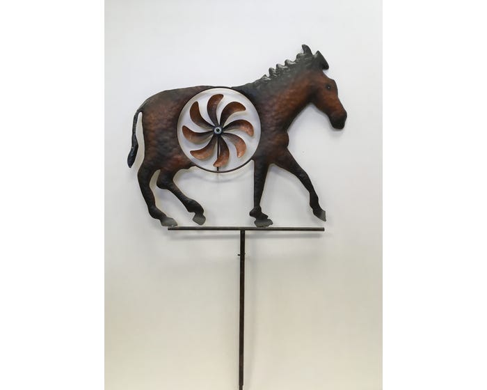 RUSSCO Metal Transit Wind Spinners HORSE WS150486