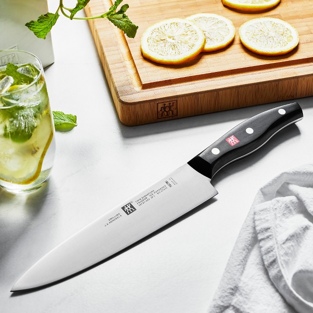 Zwilling Twin Signature 8 inch German Chef Knife Kitchen Knife Stainless Steel Knife Black