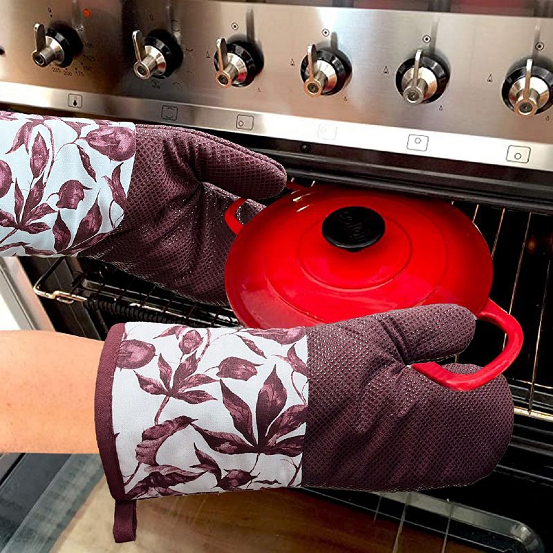 Popular Bath Bloomington Silicone Oven Mitt 2-pk.