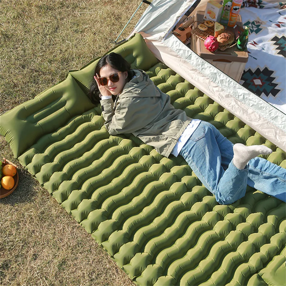 Multifunction Connectable Design Sleeping Mat Ultralight Portable Outdoor Folding Mattress Camping Double Sleeping Pad