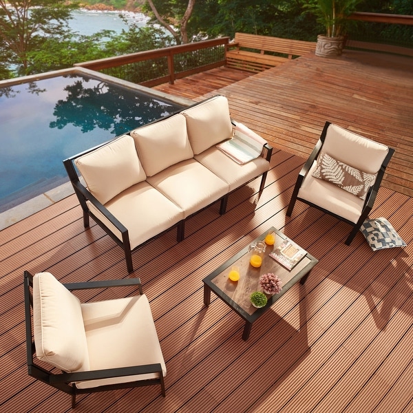 Patio Festival XBack 6Piece Outdoor Conversation Set