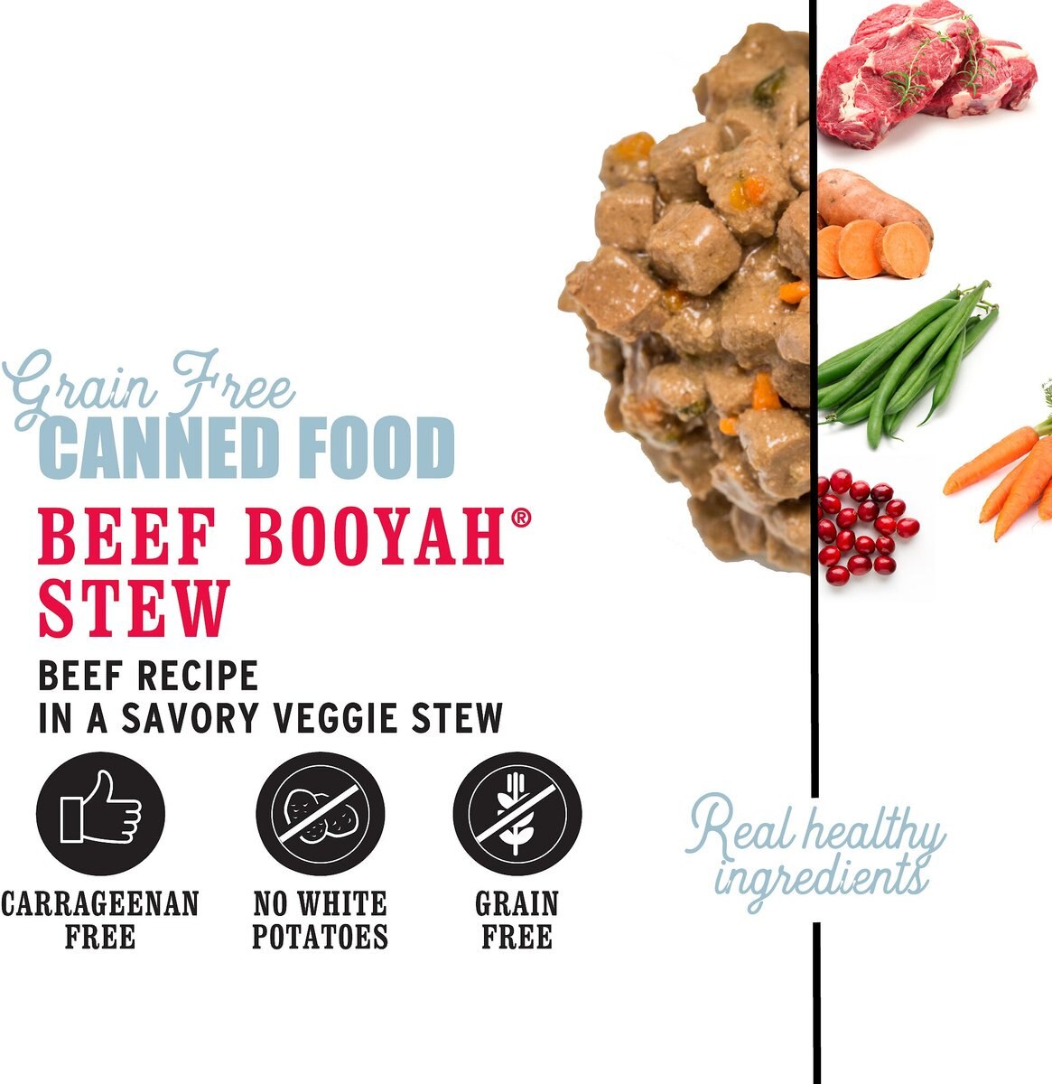 I and Love and You Beef Booyah Stew Grain-Free Canned Dog Food