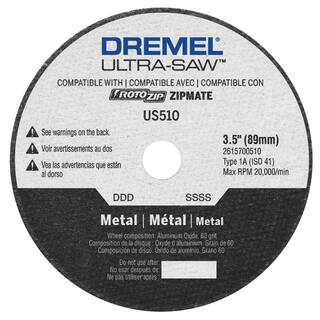 Dremel Ultra-Saw 3.5 in. Metal Cut-Off Wheel US510-01