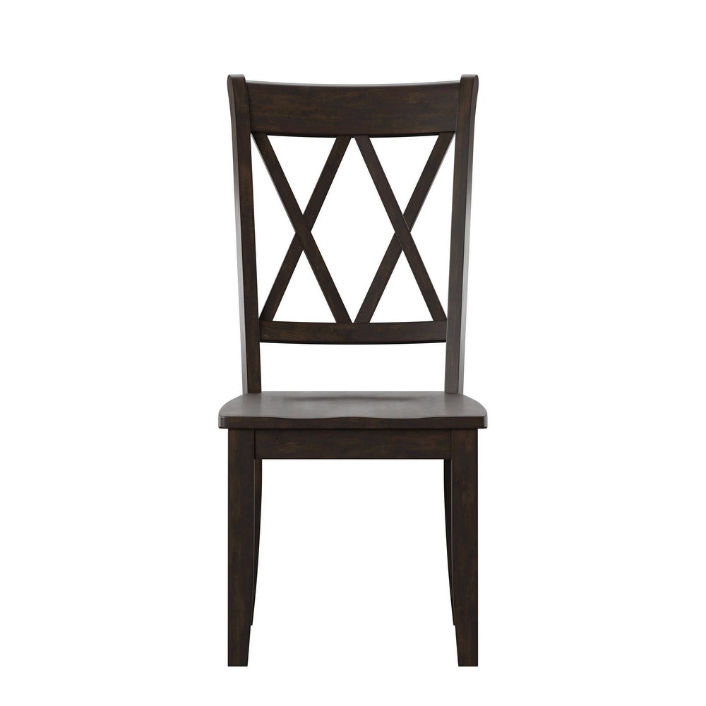 Eleanor X Back Wood Dining Chair (Set of 2) by iNSPIRE Q Classic