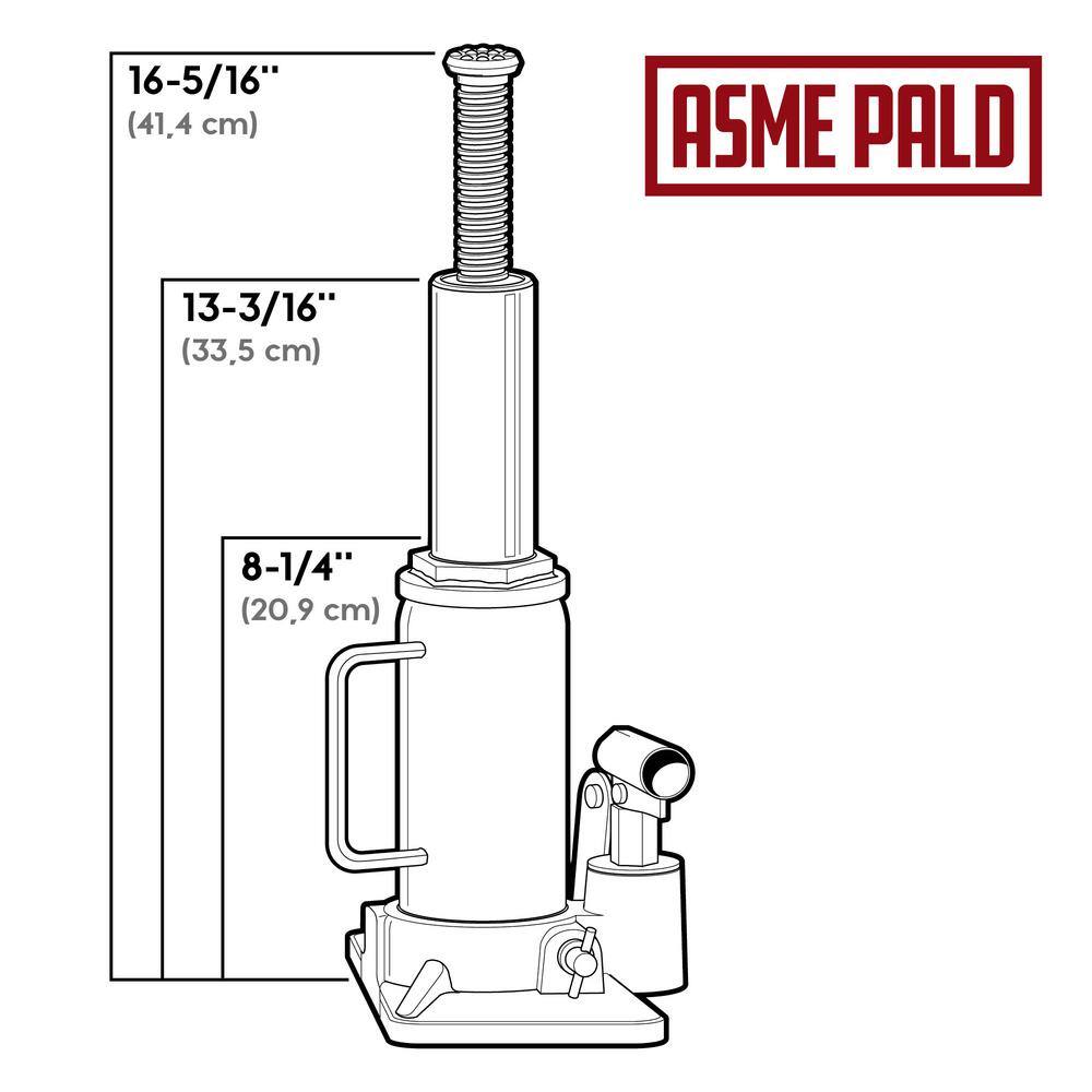 Powerbuilt 12 -Ton Bottle Jack 647501