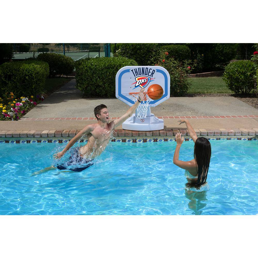 Poolmaster Oklahoma City Thunder NBA Competition Swimming Pool Basketball Game 72921