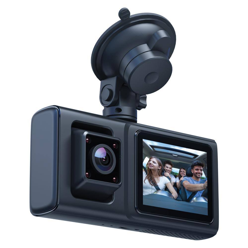 apeman Dual Dash Cams with 170-Degree140-Degree Fields of View and 1080p Full HD C680