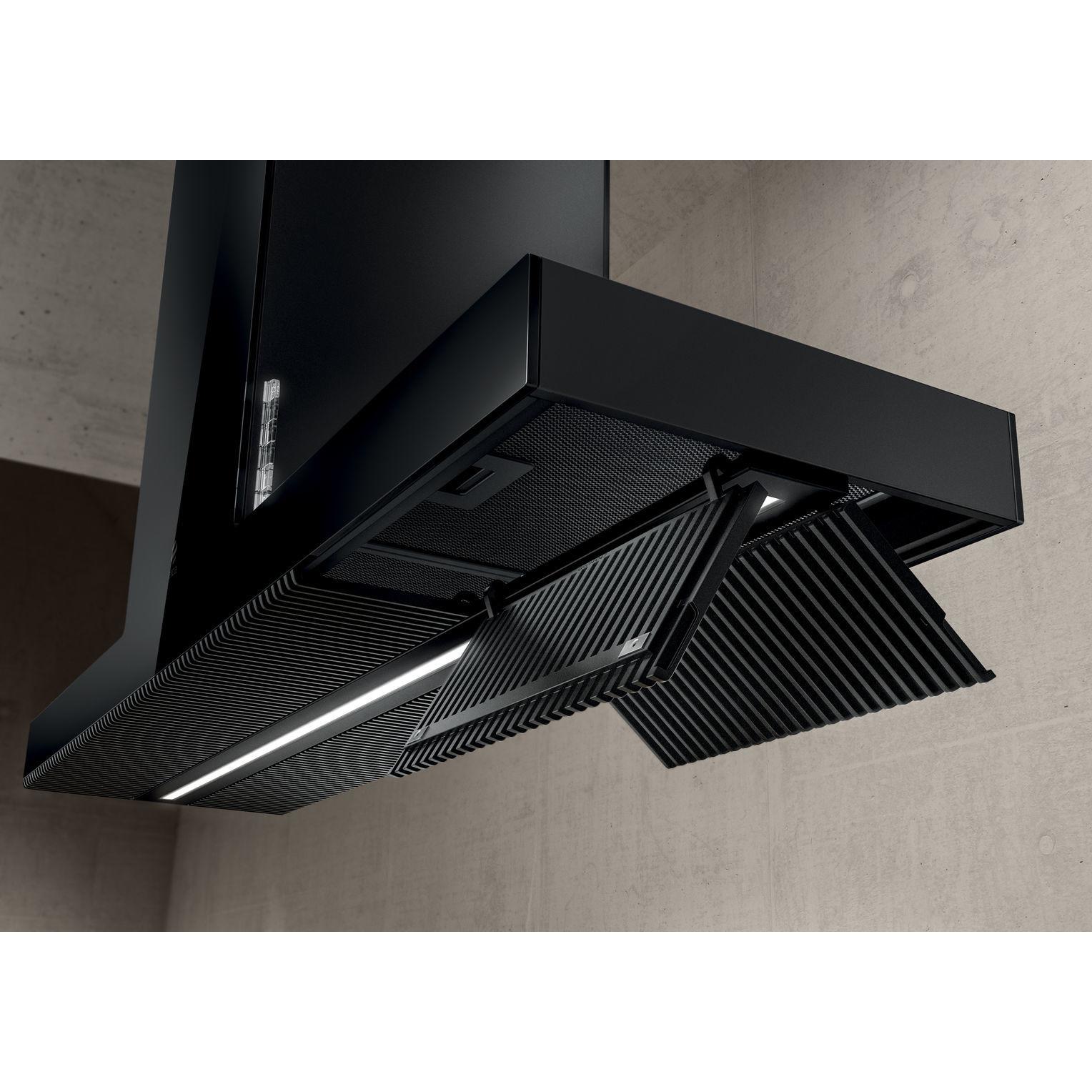 Elica 48-inch Haiku Island Ceiling Mount Range Hood EHI648SS