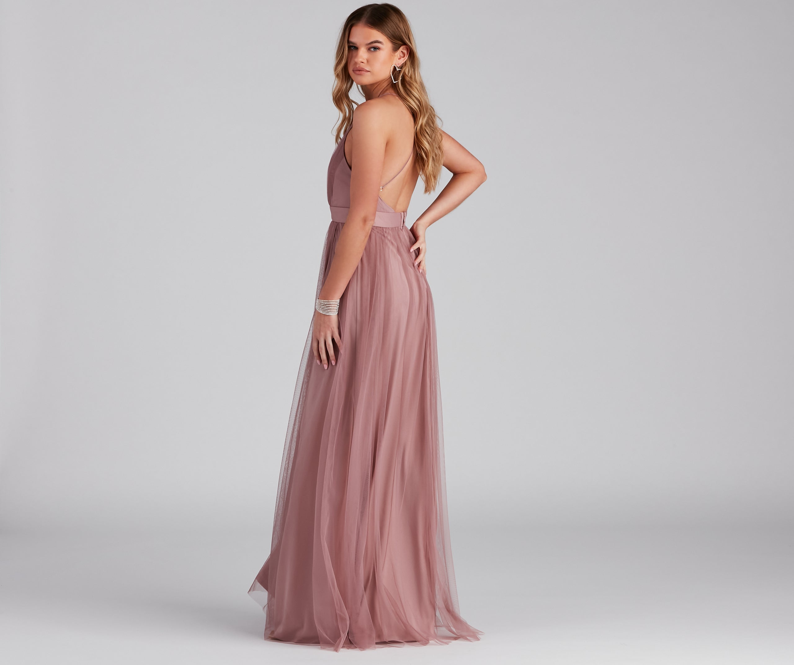 Shay A-Line Tulle Formal Dress