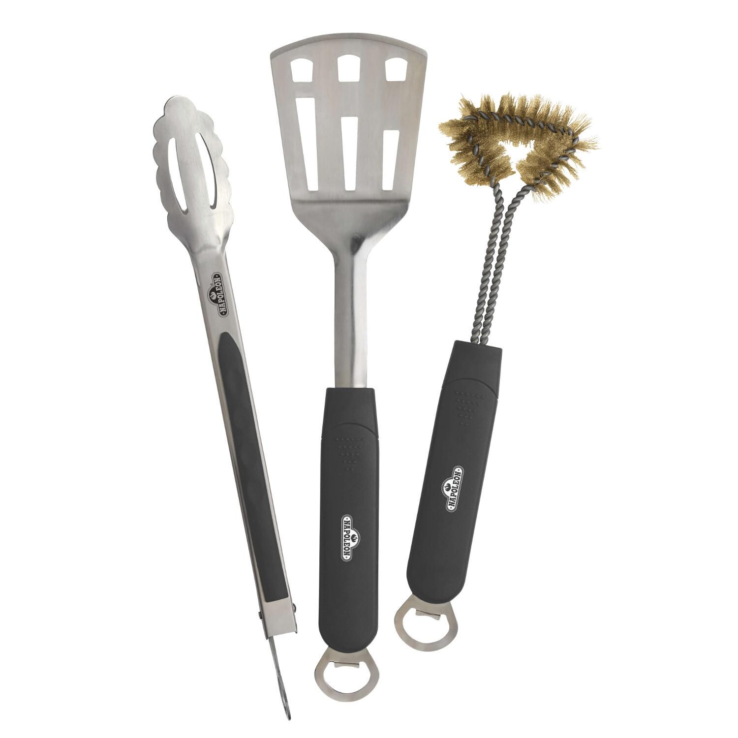 Napoleon 3 Piece Stainless Steel BBQ Tool Set