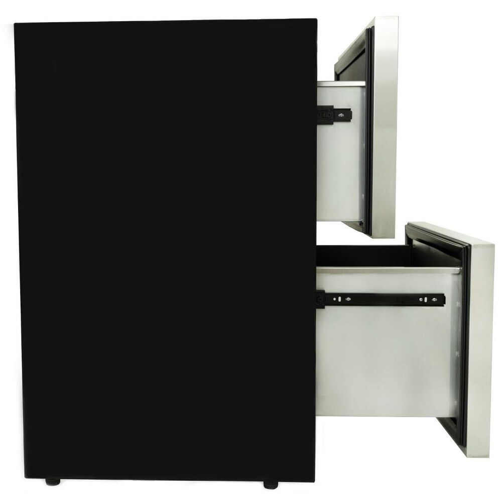 Blaze 23.5-in 5.1 cu.ft Outdoor Rated Dbl Drawer Fridge