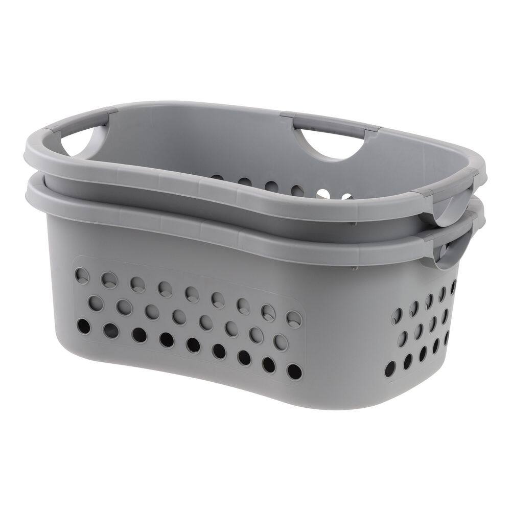 Hip Hamper Laundry Baskek in GrayDark Gray (2-Pack) 585089