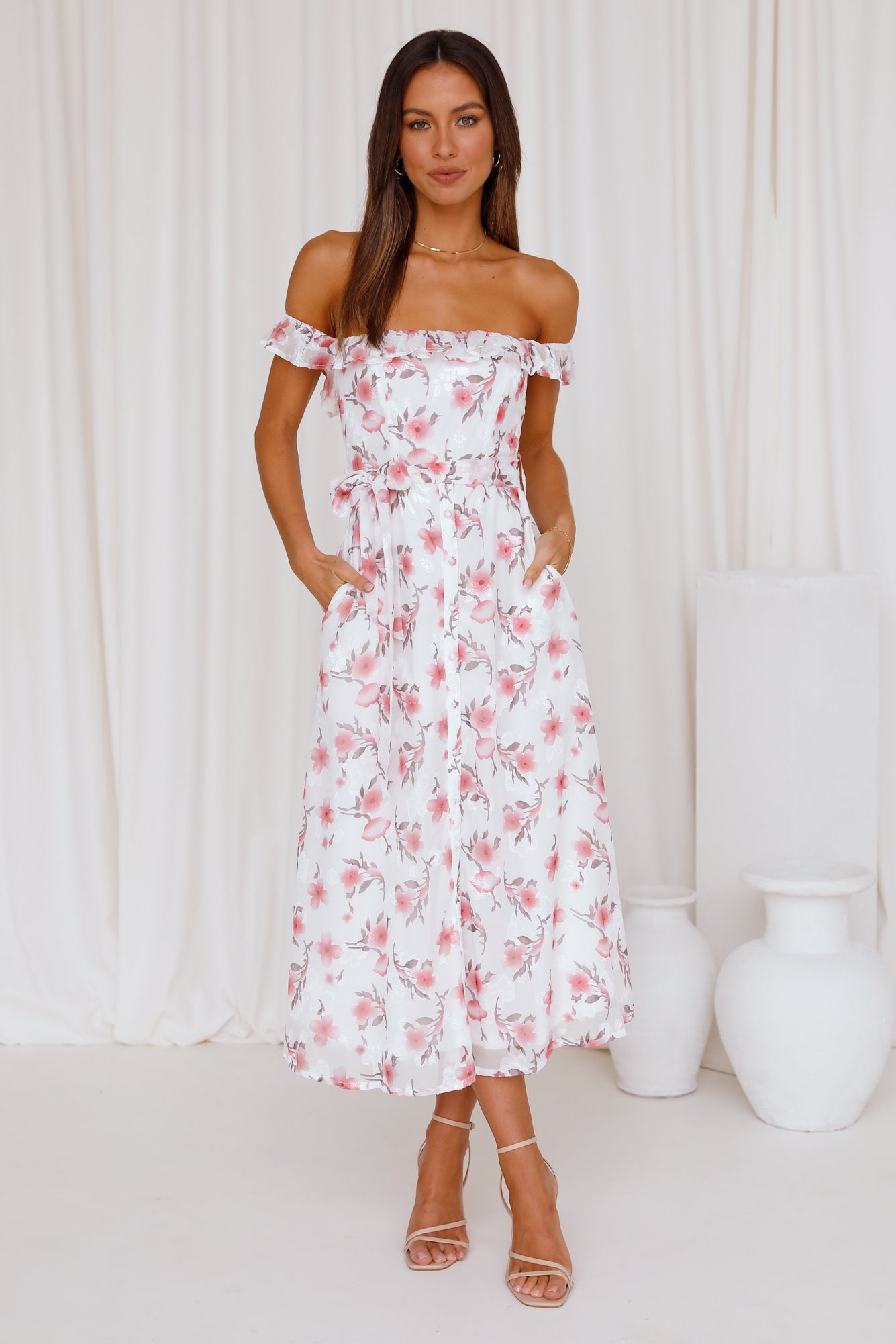 Not Too Soon Maxi Dress Floral