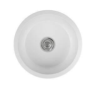 Empire Industries Yorkshire Bar White Fireclay 19 in. Undermount Bar Sink with Grid and Strainer YU18R